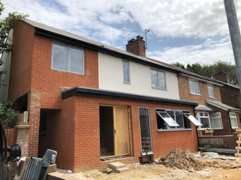 front home extension