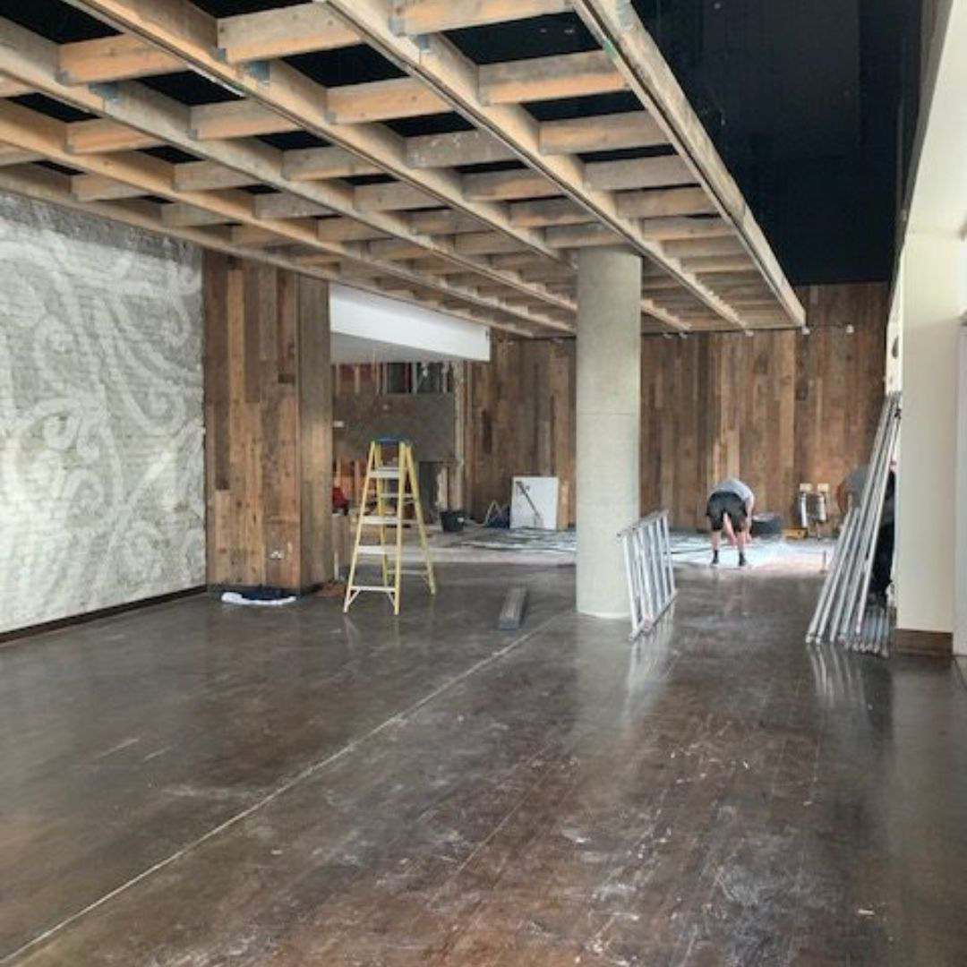 Commercial property being refurbished by Nationserv