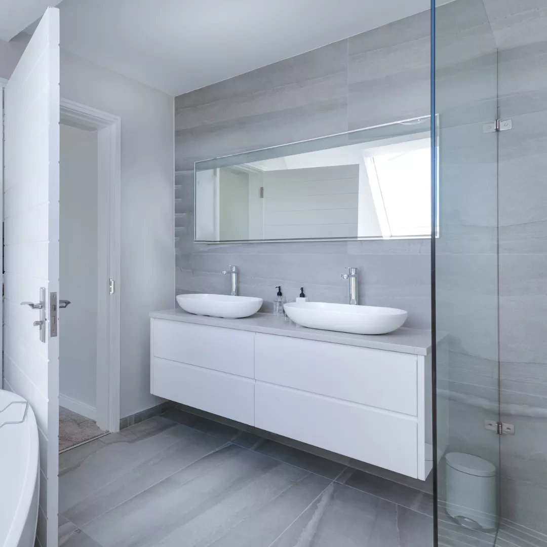 Bathroom fitting project in Stevenage by Nationserv