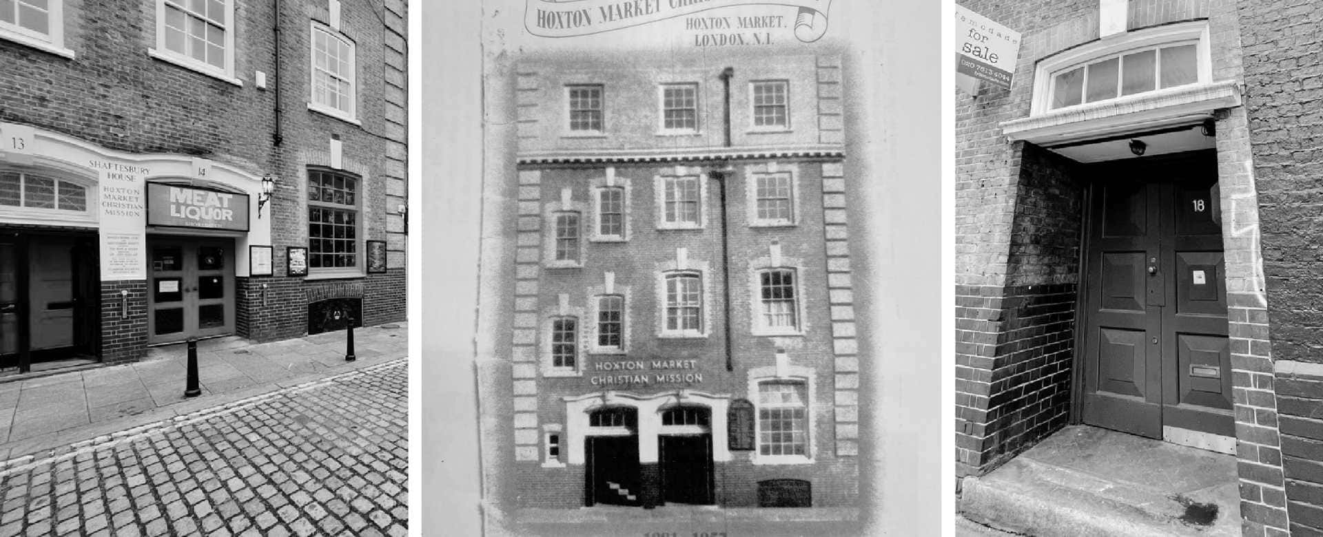 Hoxton Market in London where Nationserv carried out subsidence repair on a heritage commercial property