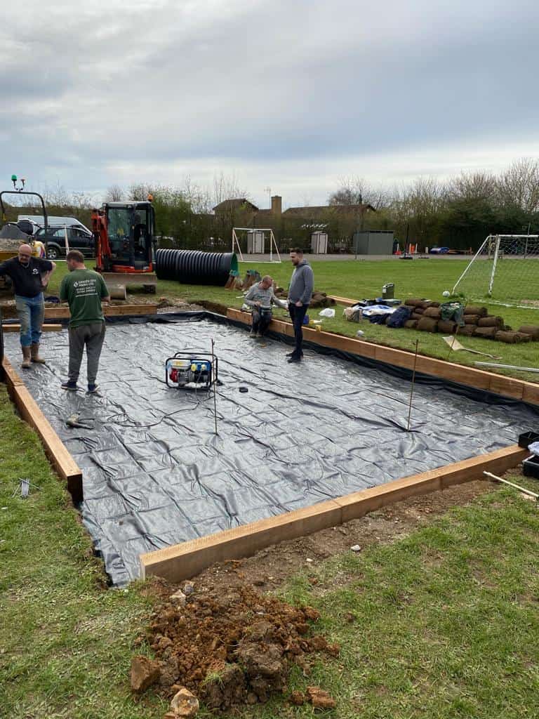 Trotts Hill School new garden transformation by Nationserv
