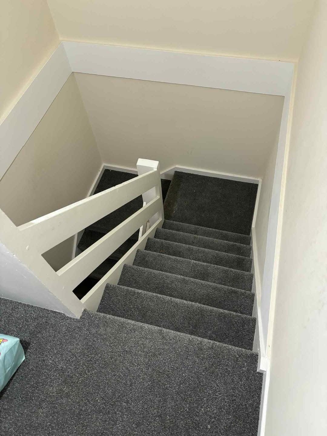 Stairs after, fully carpeted by Nationserv